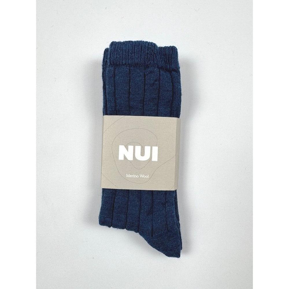 Nui Organics Nature Socks Deep Blue 4/6y